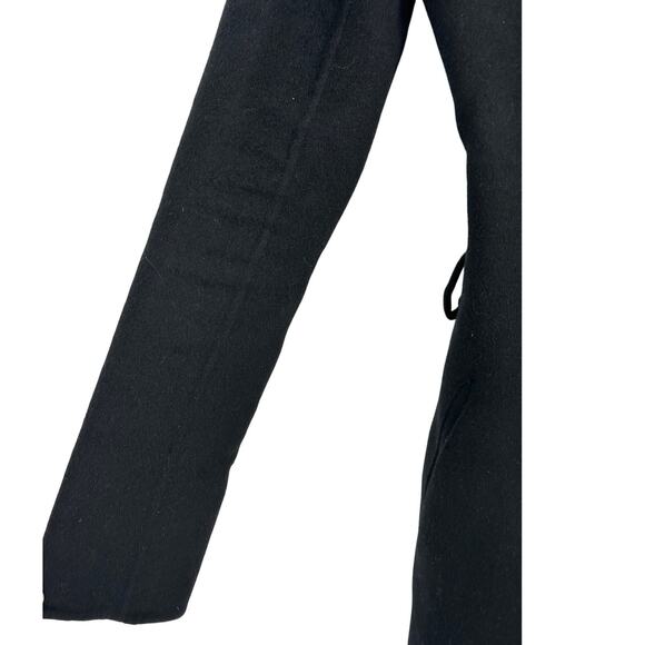 Joseph Lisa Long Wool Cashmere Coat Collared Long Long Sleeve Winter 38 US 6 - Picture 5 of 13